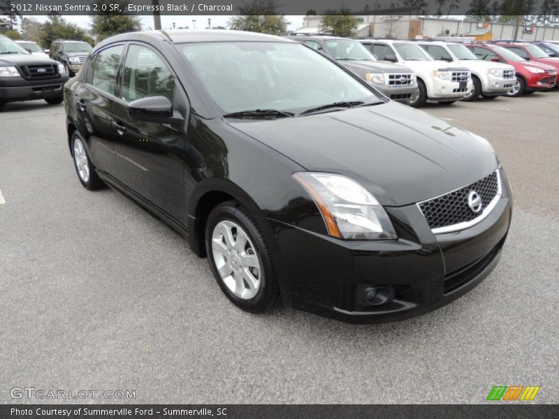 Espresso Black / Charcoal 2012 Nissan Sentra 2.0 SR