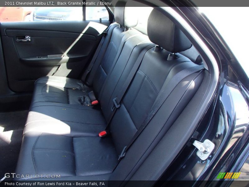 Black Granite Metallic / Ebony 2011 Chevrolet Malibu LTZ