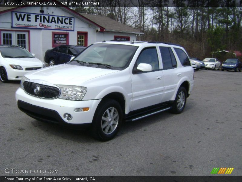 Frost White / Cashmere 2005 Buick Rainier CXL AWD