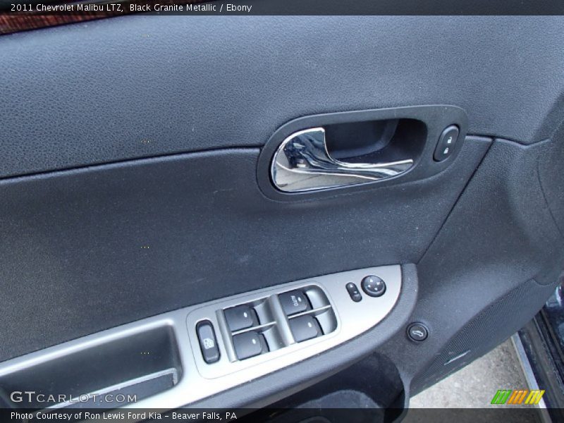 Black Granite Metallic / Ebony 2011 Chevrolet Malibu LTZ