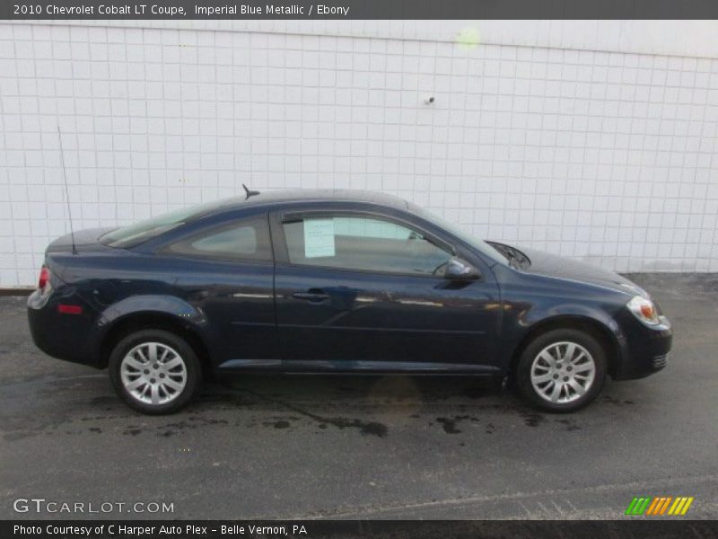 Imperial Blue Metallic / Ebony 2010 Chevrolet Cobalt LT Coupe