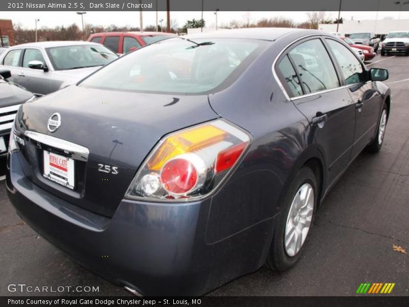 Dark Slate / Charcoal 2012 Nissan Altima 2.5 S