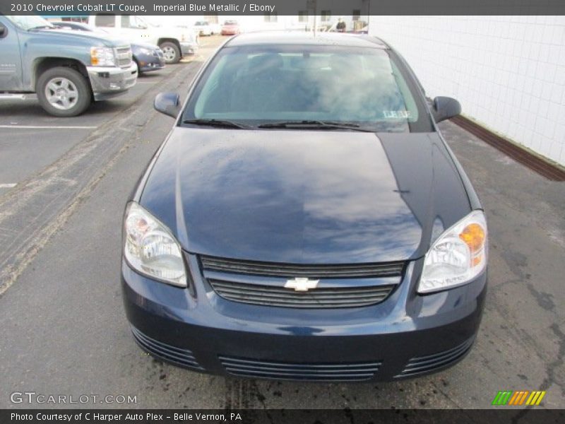 Imperial Blue Metallic / Ebony 2010 Chevrolet Cobalt LT Coupe