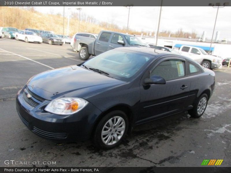 Imperial Blue Metallic / Ebony 2010 Chevrolet Cobalt LT Coupe