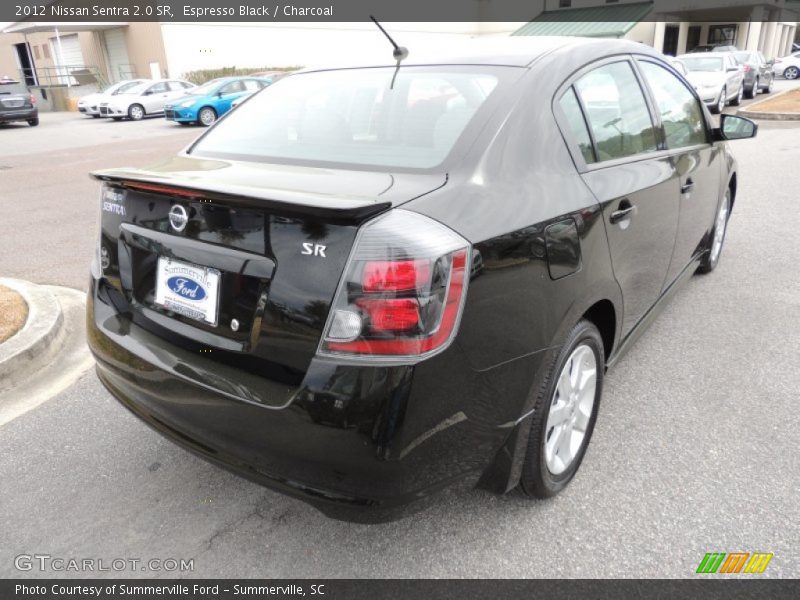 Espresso Black / Charcoal 2012 Nissan Sentra 2.0 SR