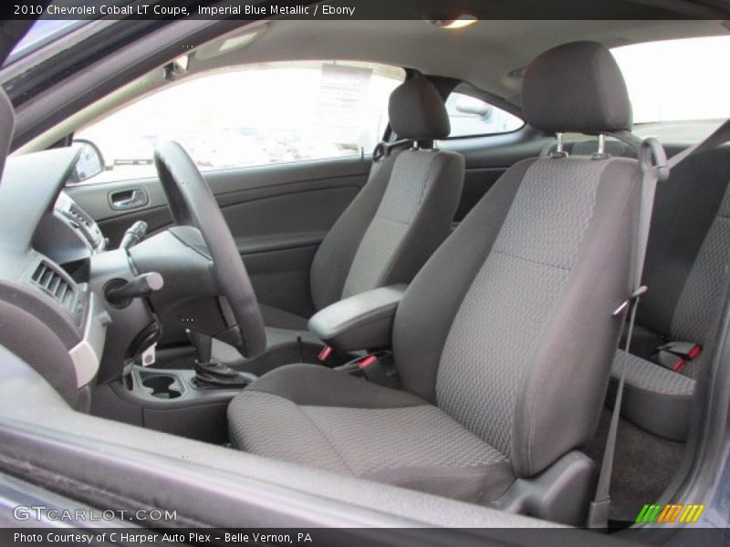  2010 Cobalt LT Coupe Ebony Interior