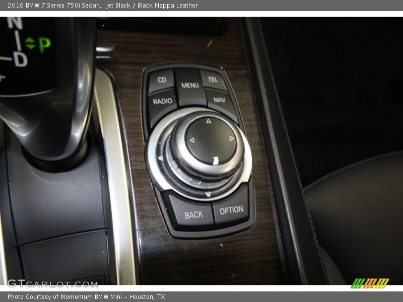 Jet Black / Black Nappa Leather 2010 BMW 7 Series 750i Sedan