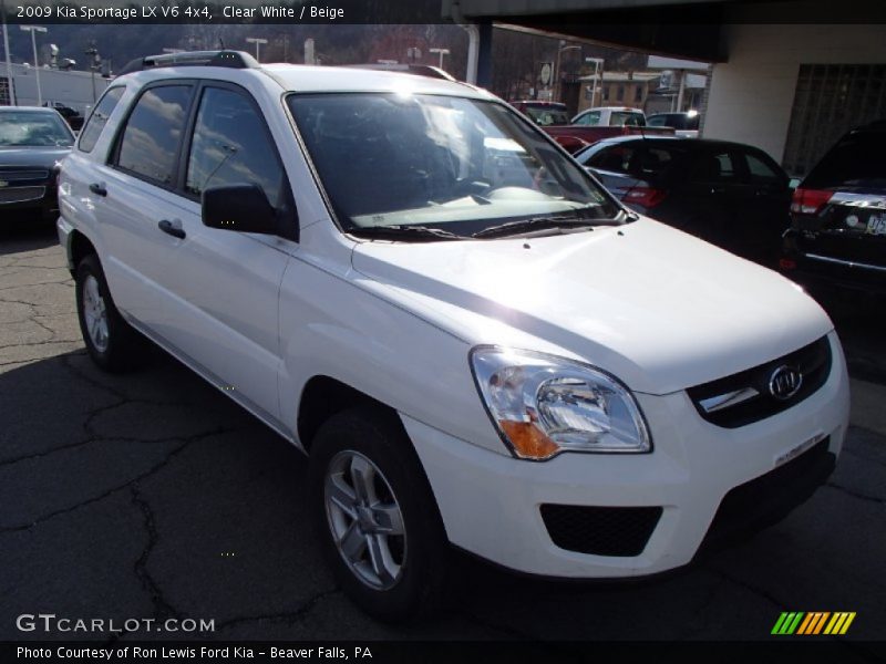 Front 3/4 View of 2009 Sportage LX V6 4x4