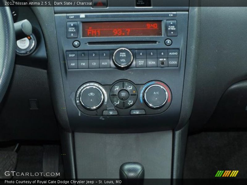 Dark Slate / Charcoal 2012 Nissan Altima 2.5 S