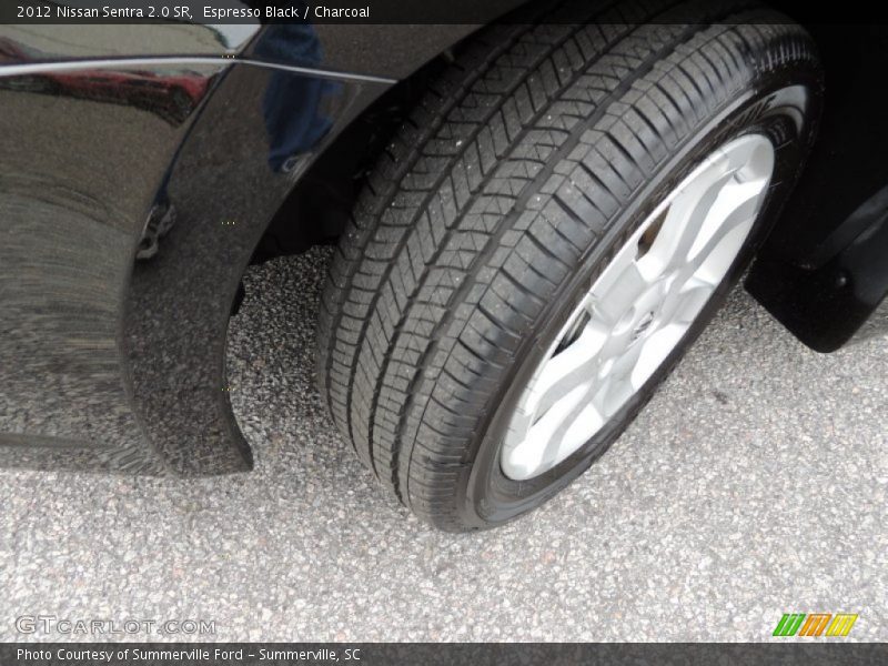 Espresso Black / Charcoal 2012 Nissan Sentra 2.0 SR