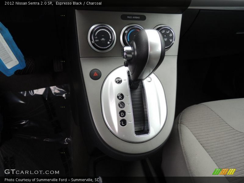 Espresso Black / Charcoal 2012 Nissan Sentra 2.0 SR