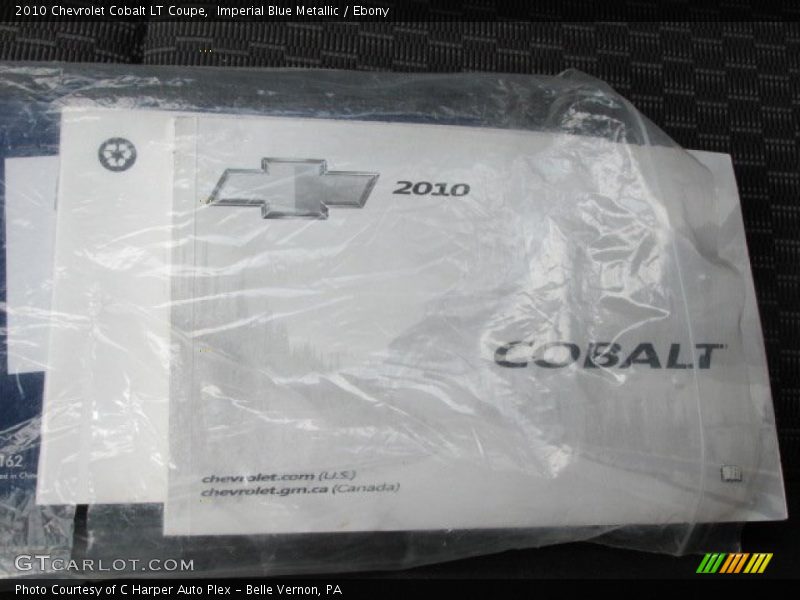 Imperial Blue Metallic / Ebony 2010 Chevrolet Cobalt LT Coupe
