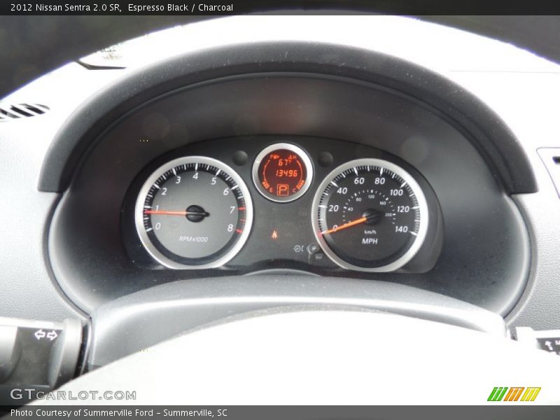 Espresso Black / Charcoal 2012 Nissan Sentra 2.0 SR