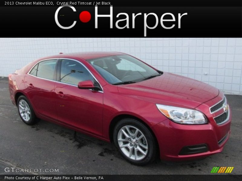 Crystal Red Tintcoat / Jet Black 2013 Chevrolet Malibu ECO