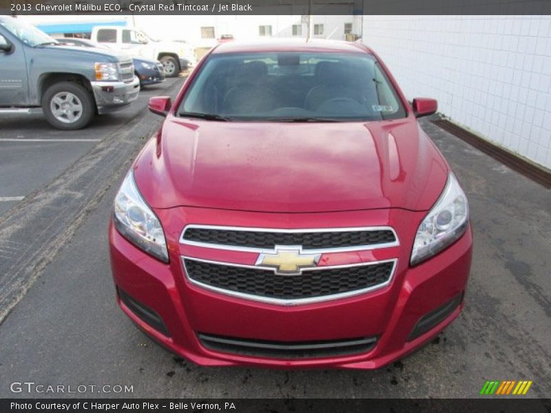 Crystal Red Tintcoat / Jet Black 2013 Chevrolet Malibu ECO