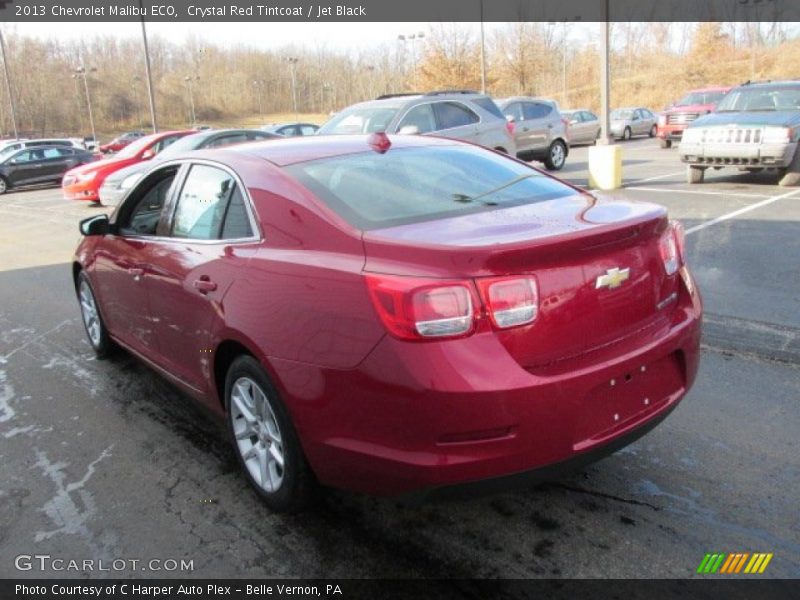 Crystal Red Tintcoat / Jet Black 2013 Chevrolet Malibu ECO