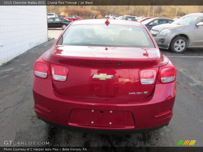 Crystal Red Tintcoat / Jet Black 2013 Chevrolet Malibu ECO