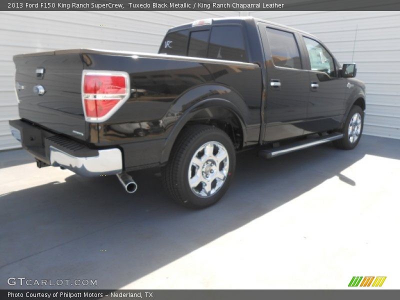 Tuxedo Black Metallic / King Ranch Chaparral Leather 2013 Ford F150 King Ranch SuperCrew