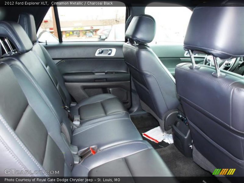 Rear Seat of 2012 Explorer XLT