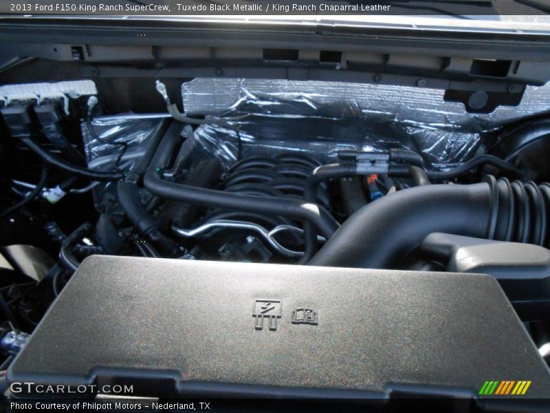 Tuxedo Black Metallic / King Ranch Chaparral Leather 2013 Ford F150 King Ranch SuperCrew