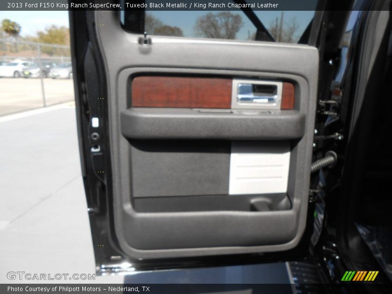 Tuxedo Black Metallic / King Ranch Chaparral Leather 2013 Ford F150 King Ranch SuperCrew