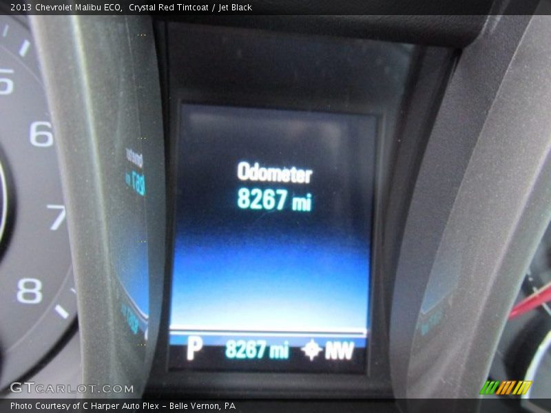 Crystal Red Tintcoat / Jet Black 2013 Chevrolet Malibu ECO
