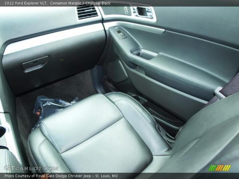 Cinnamon Metallic / Charcoal Black 2012 Ford Explorer XLT