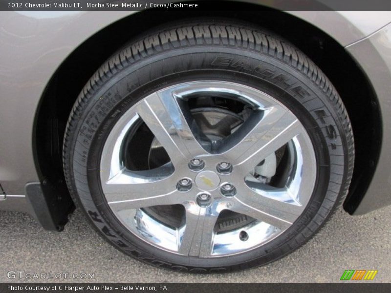 Mocha Steel Metallic / Cocoa/Cashmere 2012 Chevrolet Malibu LT