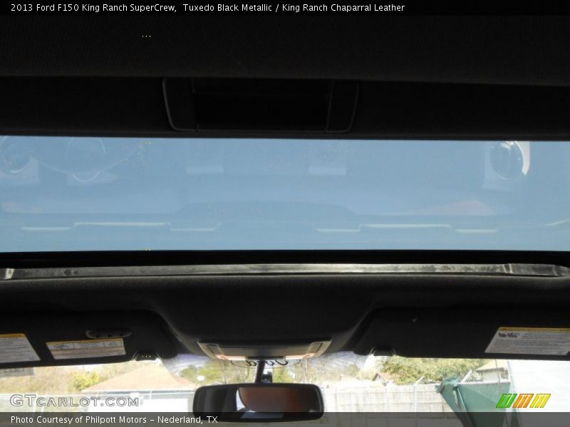 Tuxedo Black Metallic / King Ranch Chaparral Leather 2013 Ford F150 King Ranch SuperCrew