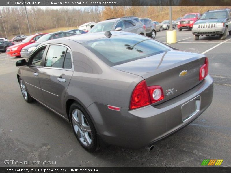 Mocha Steel Metallic / Cocoa/Cashmere 2012 Chevrolet Malibu LT