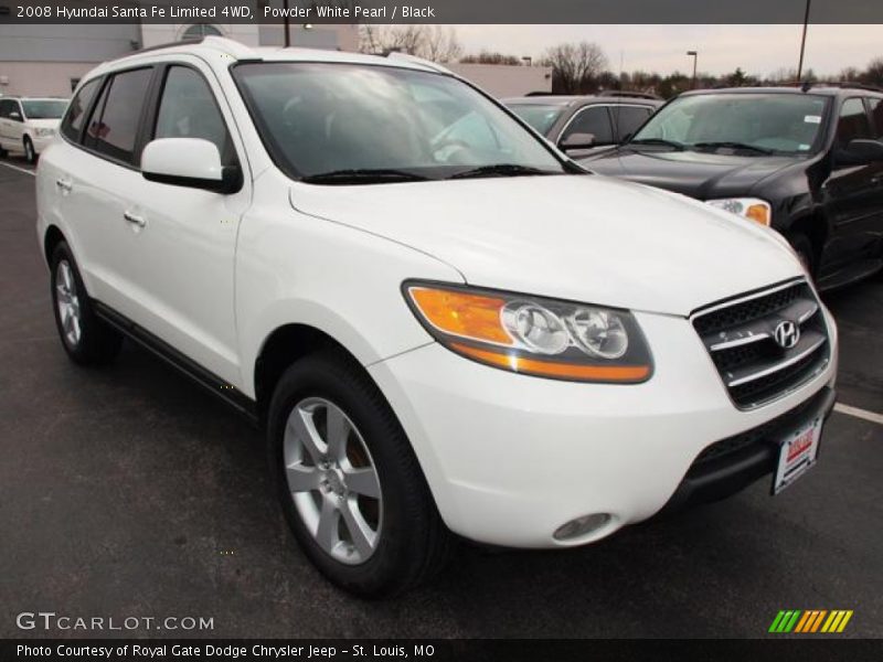 Front 3/4 View of 2008 Santa Fe Limited 4WD