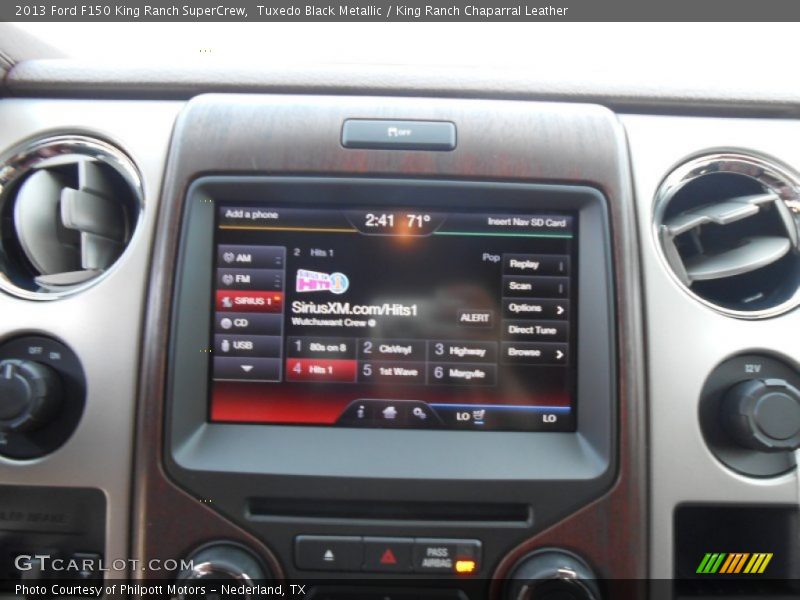 Tuxedo Black Metallic / King Ranch Chaparral Leather 2013 Ford F150 King Ranch SuperCrew