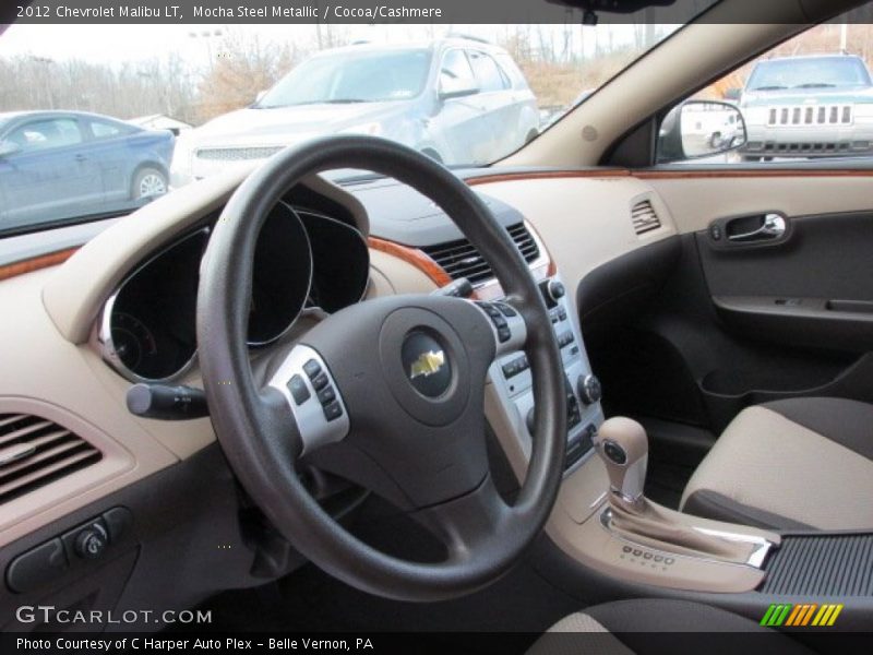 Mocha Steel Metallic / Cocoa/Cashmere 2012 Chevrolet Malibu LT