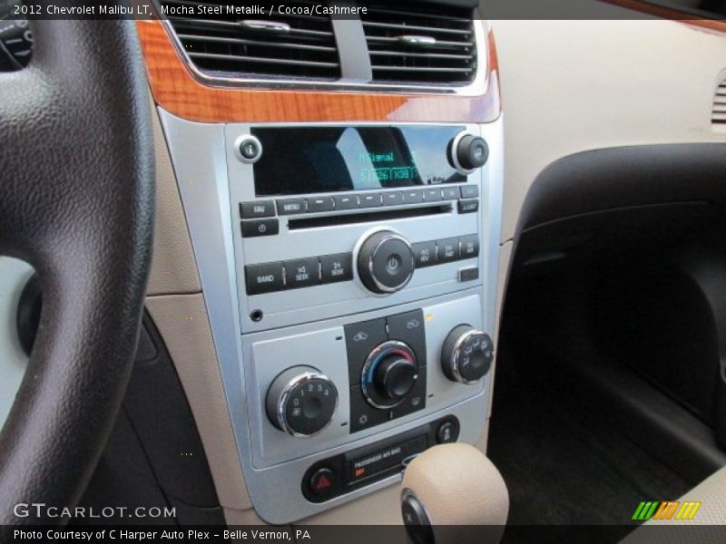 Mocha Steel Metallic / Cocoa/Cashmere 2012 Chevrolet Malibu LT