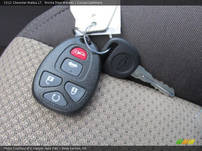 Mocha Steel Metallic / Cocoa/Cashmere 2012 Chevrolet Malibu LT