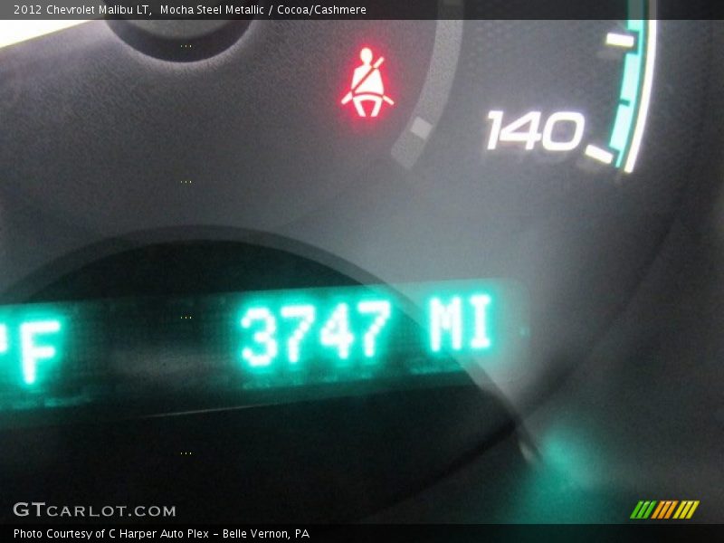 Mocha Steel Metallic / Cocoa/Cashmere 2012 Chevrolet Malibu LT