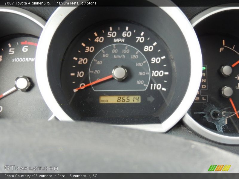 Titanium Metallic / Stone 2007 Toyota 4Runner SR5