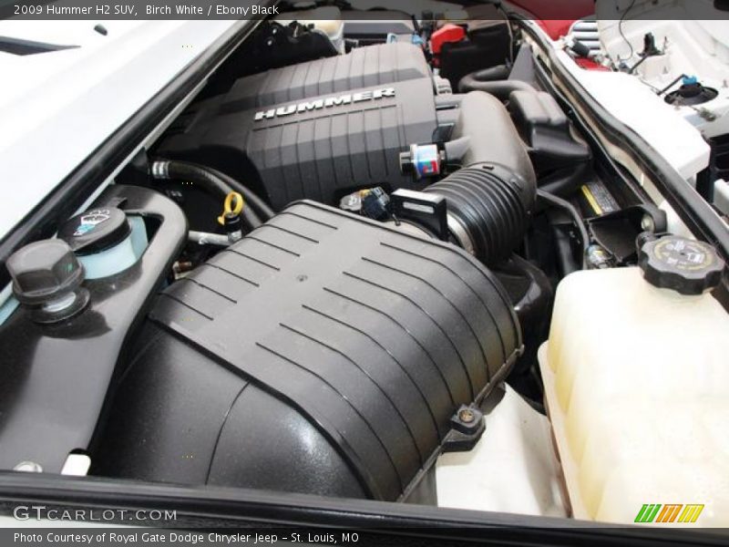  2009 H2 SUV Engine - 6.2 Liter Flexible Fuel VVT Vortec V8