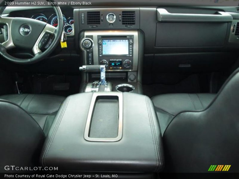 Birch White / Ebony Black 2009 Hummer H2 SUV