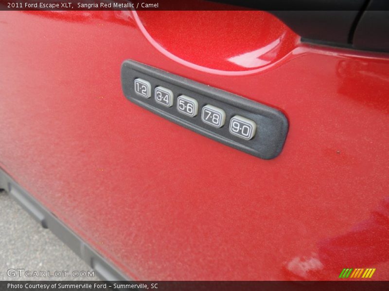 Sangria Red Metallic / Camel 2011 Ford Escape XLT