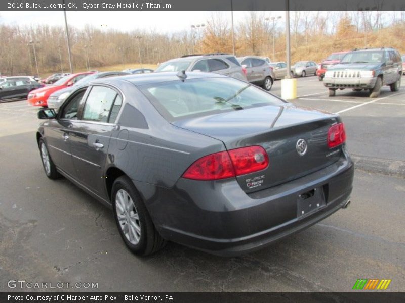 Cyber Gray Metallic / Titanium 2010 Buick Lucerne CX