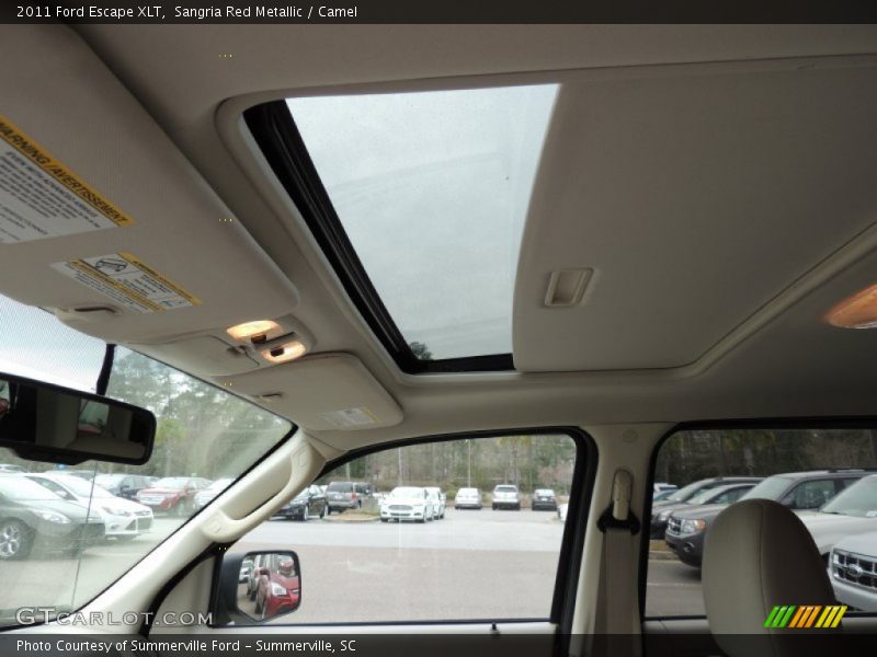 Sangria Red Metallic / Camel 2011 Ford Escape XLT