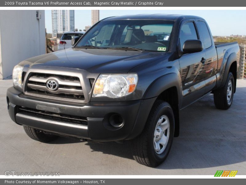 Magnetic Gray Metallic / Graphite Gray 2009 Toyota Tacoma V6 PreRunner Access Cab