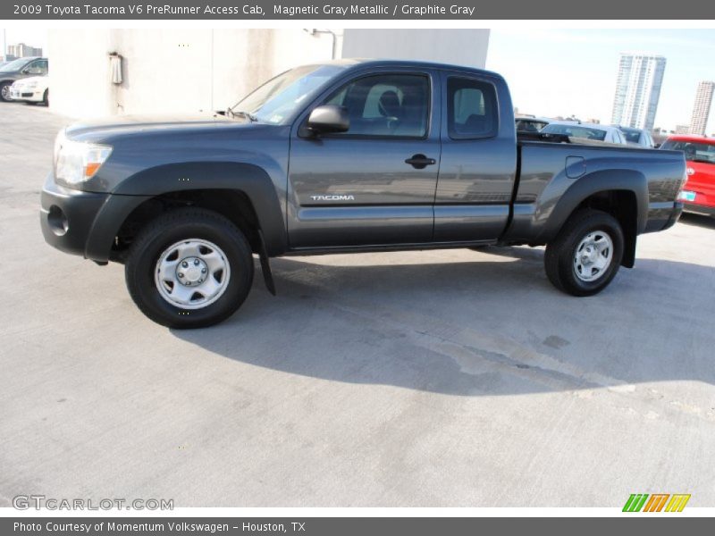 Magnetic Gray Metallic / Graphite Gray 2009 Toyota Tacoma V6 PreRunner Access Cab