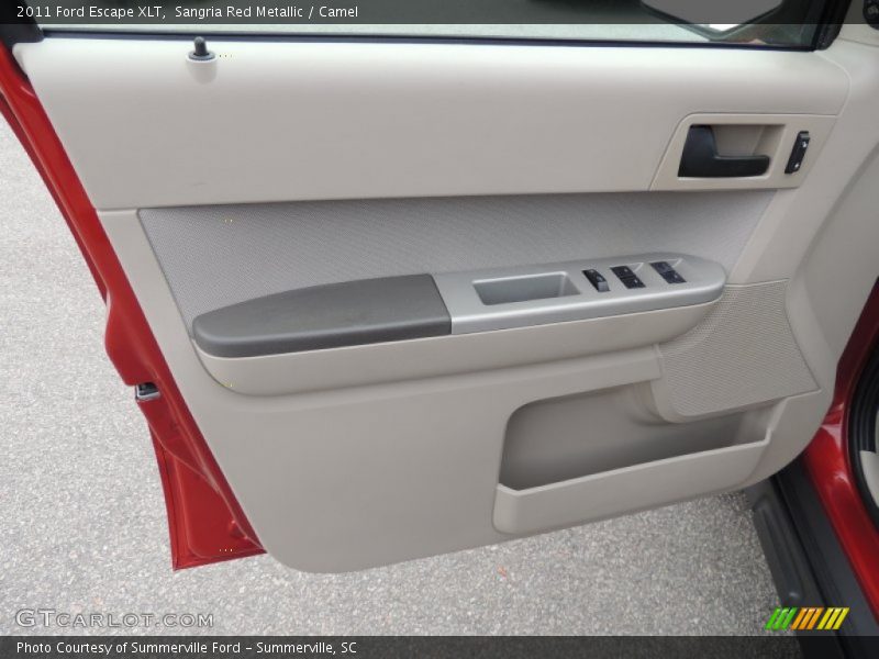 Sangria Red Metallic / Camel 2011 Ford Escape XLT