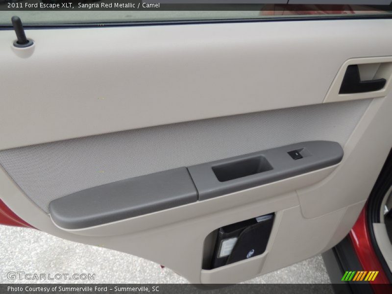 Sangria Red Metallic / Camel 2011 Ford Escape XLT