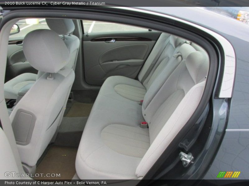 Rear Seat of 2010 Lucerne CX