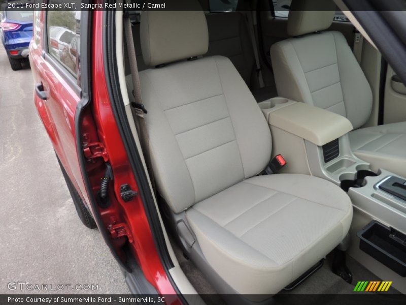 Sangria Red Metallic / Camel 2011 Ford Escape XLT