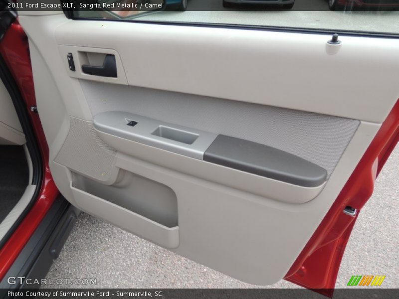 Sangria Red Metallic / Camel 2011 Ford Escape XLT