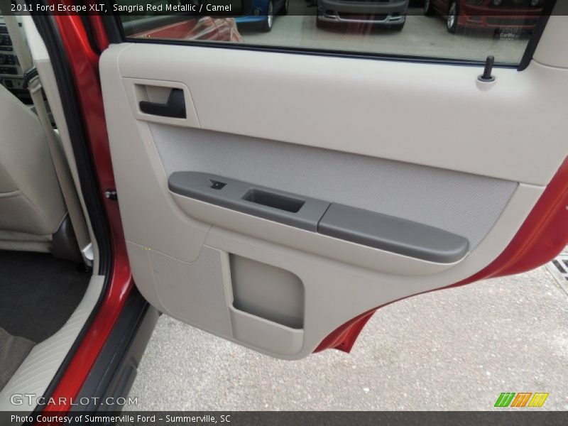 Sangria Red Metallic / Camel 2011 Ford Escape XLT